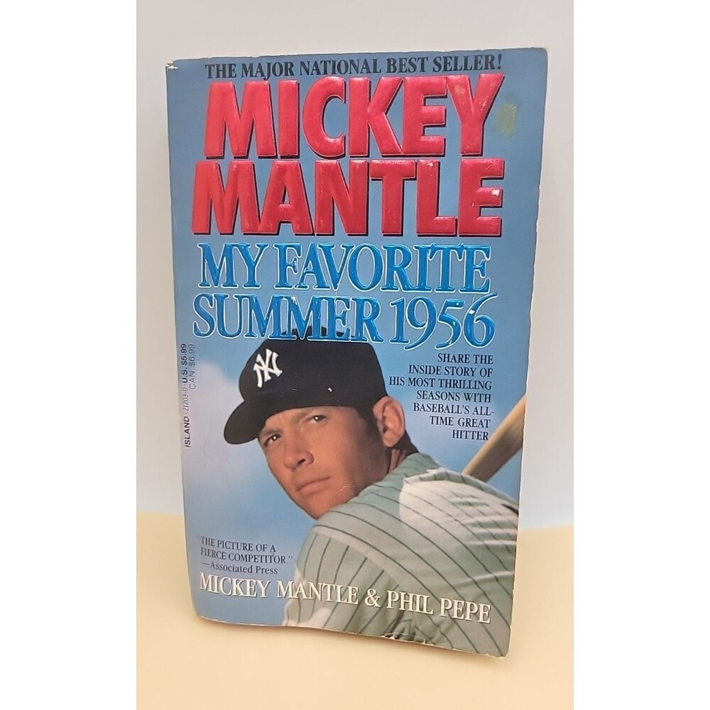 Mickey Mantle: My Favorite Summer 1956 (paperback, 1991) by M Mantle & Phil Pepe